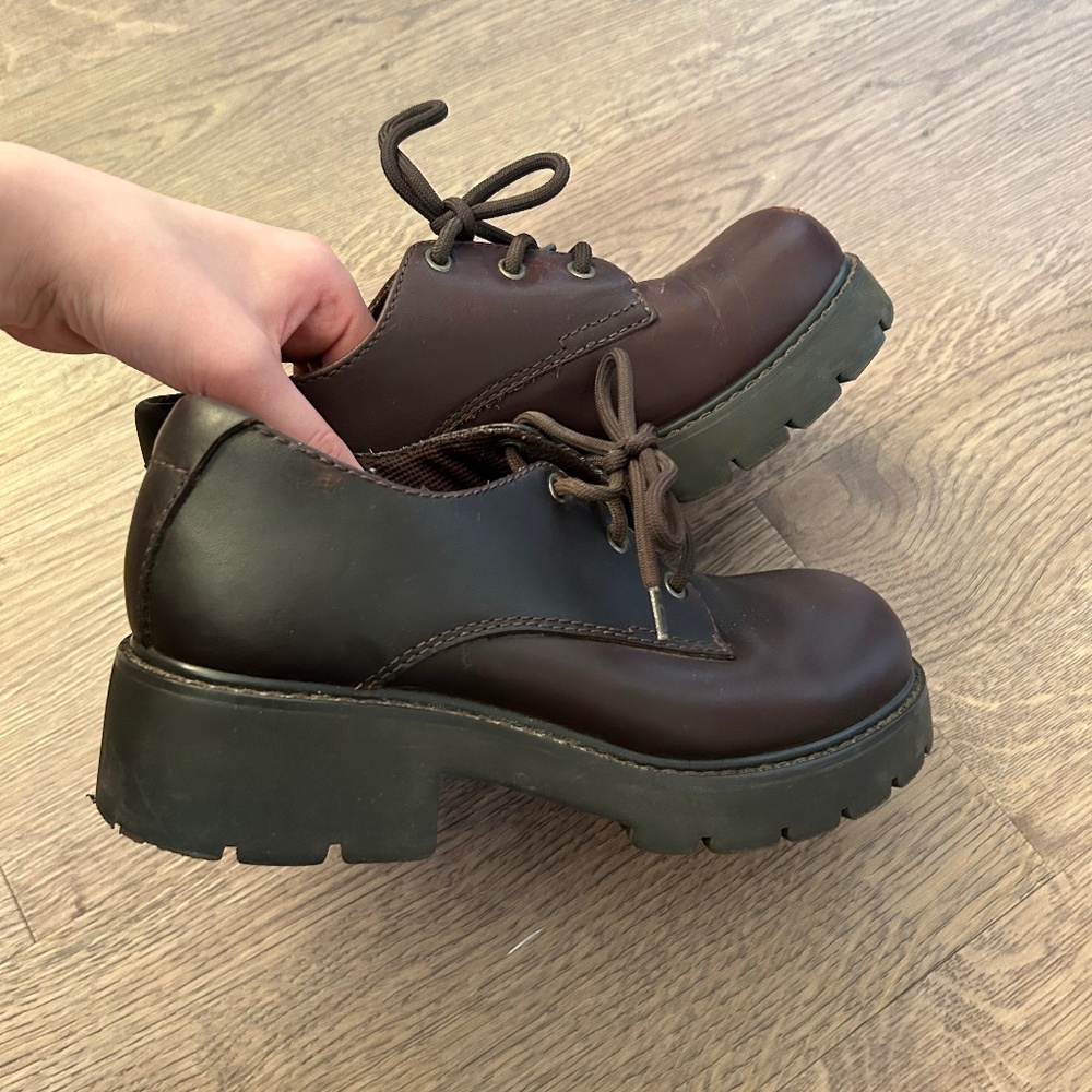 Vintage y2k shoes yellow stone boots